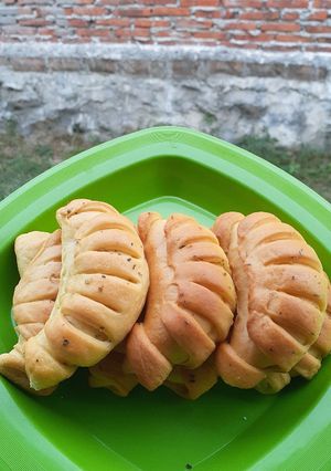 Foto resep Donat Panggang Empuk isi Ragout