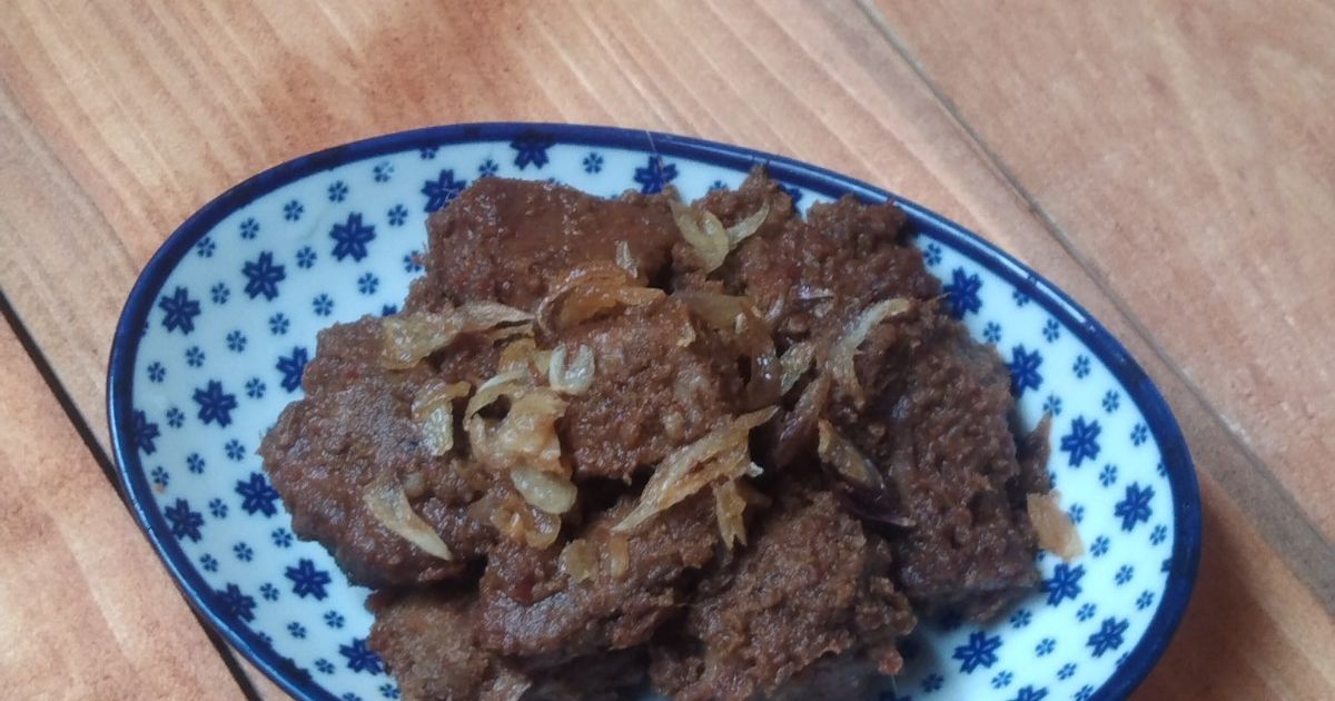 Rendang ala Jawa
