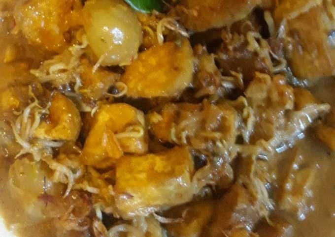 Resep Tahu toge bumbu kacang yang Sempurna