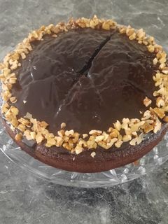 عکسی از دستور کیک شکلاتی کافی شاپی