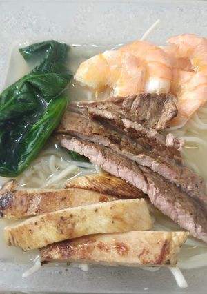 Una foto de Sopa ramen (maruchan) pero más nutritiva