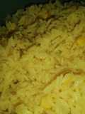 Arroz amarillo con maíz