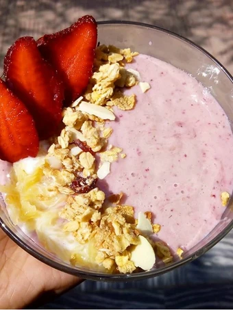 Recipe Strawberry-banana smoothie bowl the Perfect So Delicious