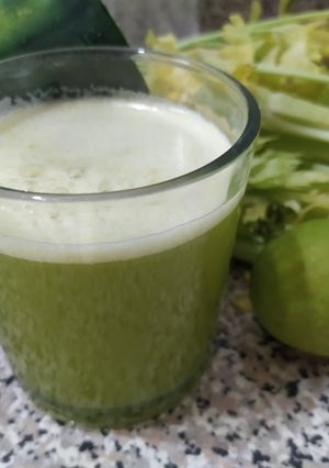 Una foto de Batido verde