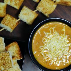 A picture of Bread Bhaji Fondue.