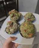 Paltas rellenas keto