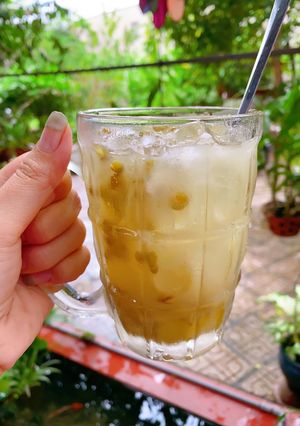 Hình của món Chè đậu xanh bột khoai.