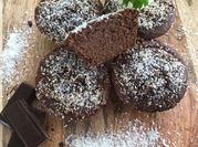 Une photo de muffin compote de pommes