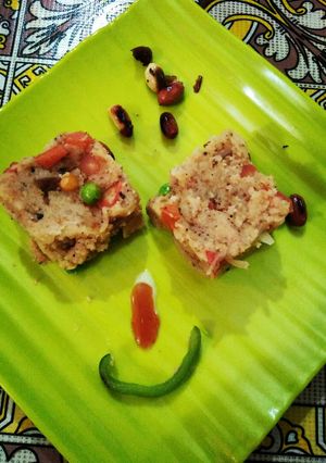 A picture of Veg Upma.