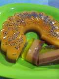 Puding susun 3 rasa