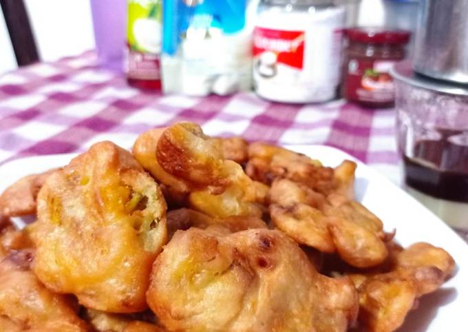 Ternyata ini loh! Cara  bikin Pisang Goreng Grompol Spesial  istimewa