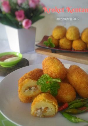 Foto resep Kroket Kentang (Isi Ayam Wortel)