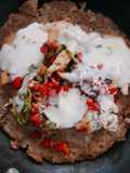 Creps integral de pollo