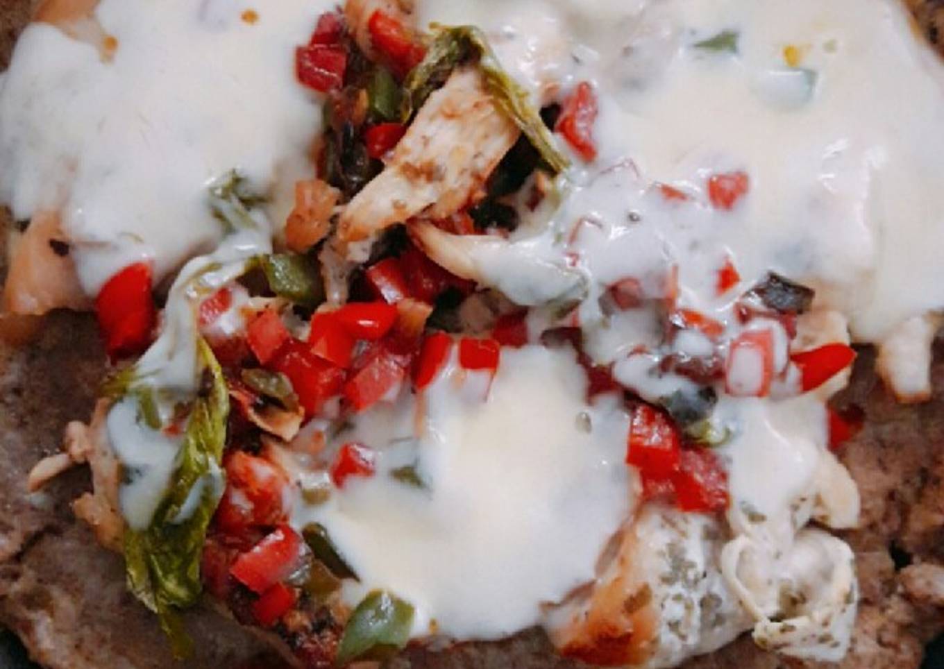Creps integral de pollo