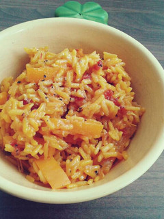 A picture of Saffron Rice.