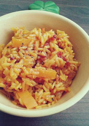 A picture of Saffron Rice.