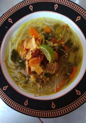 Foto resep Soto ayam cah rufizh