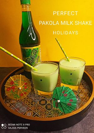 A picture of Pakola milk shake.