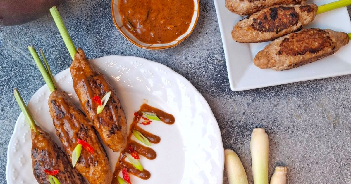 588.Sate Rendang Sereh