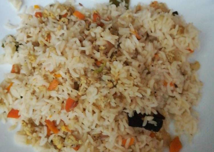 Easiest Way to Prepare Homemade Easy egg fried rice