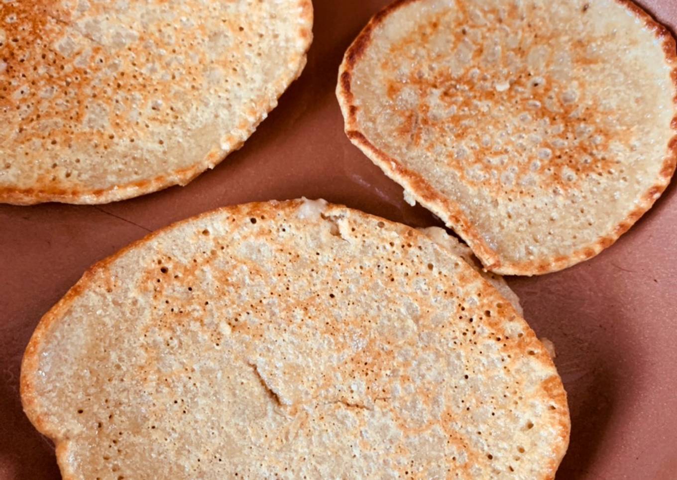 Pancake o Tortitas de avena y café y/o chocolate