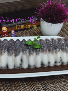 Foto resep Puding Oreo Milo