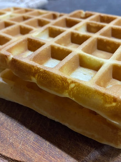 Una foto de Waffles dulces