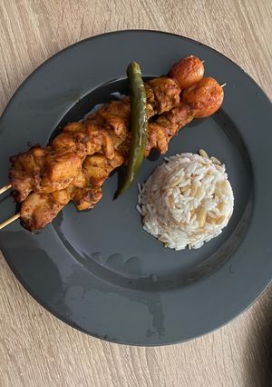 Foto resep Fırında Tavuk Şiş (Sate Ayam Ala Türki)