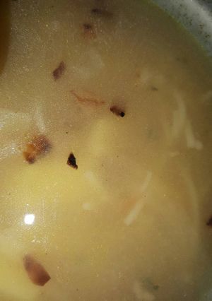 صورة لوصفة شوربة الشعرية الخفيفة