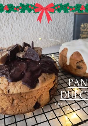Una foto de Pan Dulce c/chocolate, Pasas y mantecol con Técnica Brioche