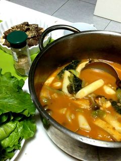 韓式辣炒年糕 的食譜成品照片