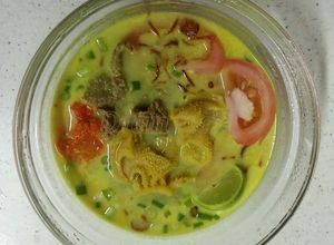 Foto resep Soto babat+daging & santan