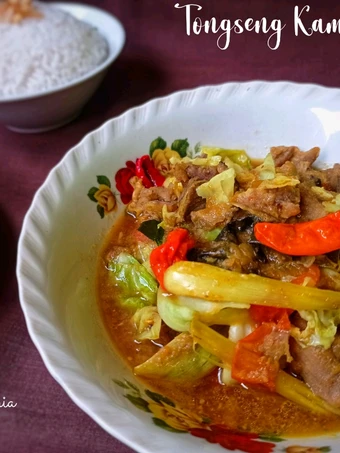 Cara Mudah Menyiapkan Resep Tongseng kambing (daging sop sisa) tanpa santan yang  Bikin Ketagihan Anti Ribet, Mantap