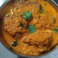 Lauki kofta A picture of Lauki kofta.