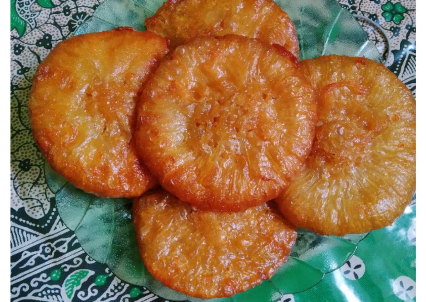 Kue Curhat (Cucur hangat) gula merah