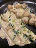 Filet al verdeo con papas