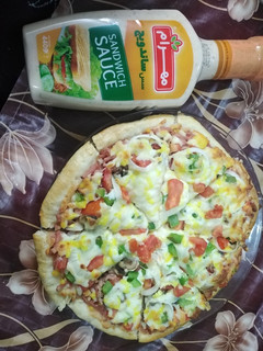 عکسی از دستور پیتزا دلبر پز😋😋💟💟