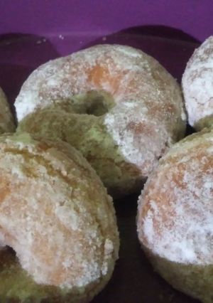 Foto resep Donat Kampung menul takaran sendok tanpa susu