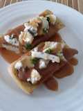 Sig's Crostini sweet and salty