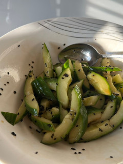 Una foto de Ensalada de pepino china