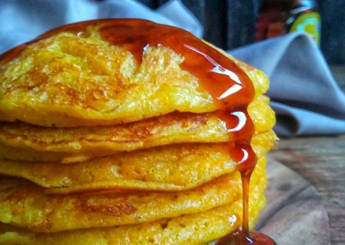 Resep Pancake Labu Kuning Kabocha Oleh Yoshi Nur Imama Cookpad