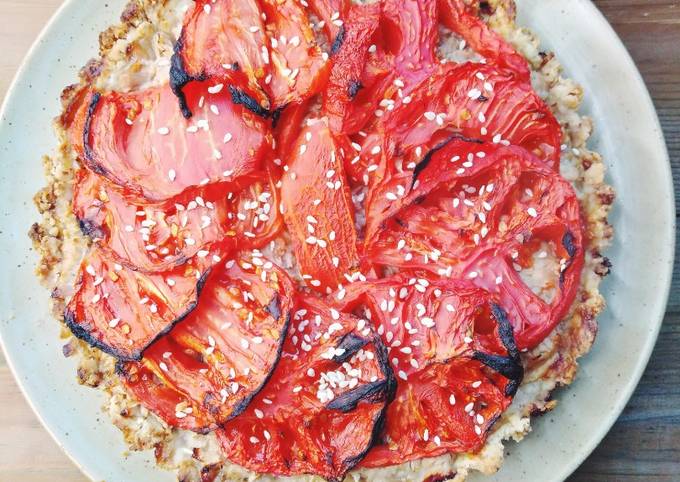 Tarte au thon et a la tomate