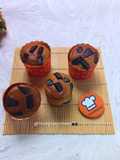 Muffin Pisang Coklat Putih Telur dengan Rempah Kayu Manis