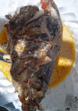 Foto resep Mangut ikan asap kepala manyung