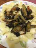 Tagliateli con berenjenas