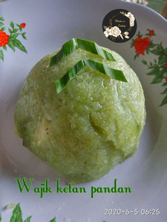 Foto resep Wajik ketan pandan