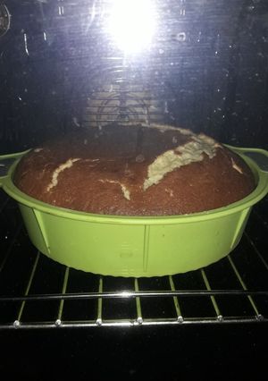 Una foto de Bizcocho de banana con canela