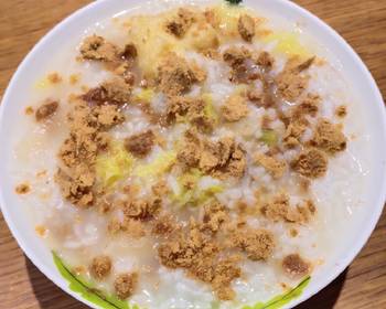 Popular Cuisine Pork Floss Porridge Delicious Simple