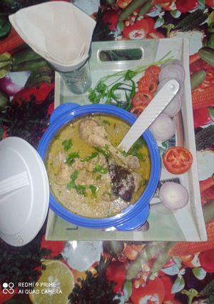 A picture of White Chicken Korma.