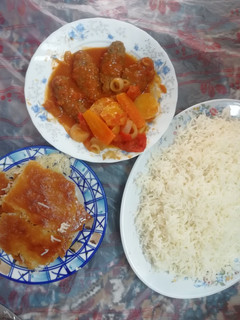 عکسی از دستور کباب تابه ای سس دار خودم پز